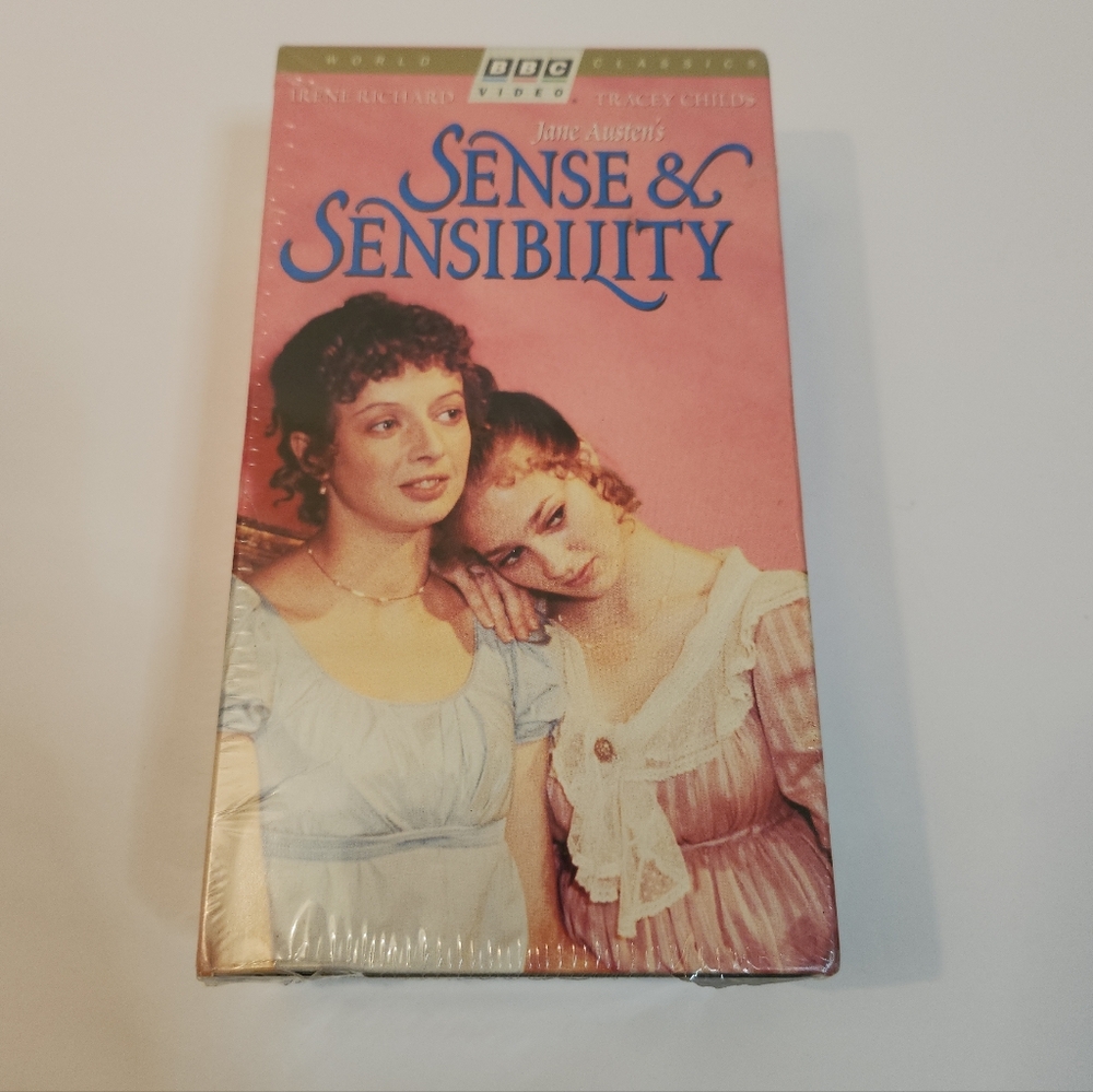 SENSE & SENSIBILITY VHS Set Irene Richards/Tracey Childs BBC Video 1986 *Sealed